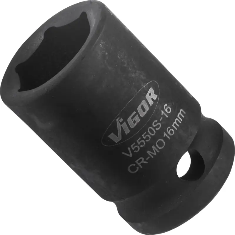 Jetzt Bestellen VIGOR Schlagschrauber Steckschlüsseleinsatz kurz V5550S-16 1/2" Sechskant SW 16
