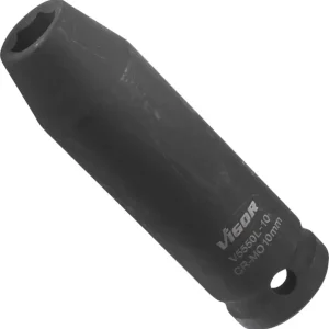 VIGOR Schlagschrauber Steckschlüsseleinsatz lang V5550L-10 1/2" Sechskant SW 10 Abverkauf