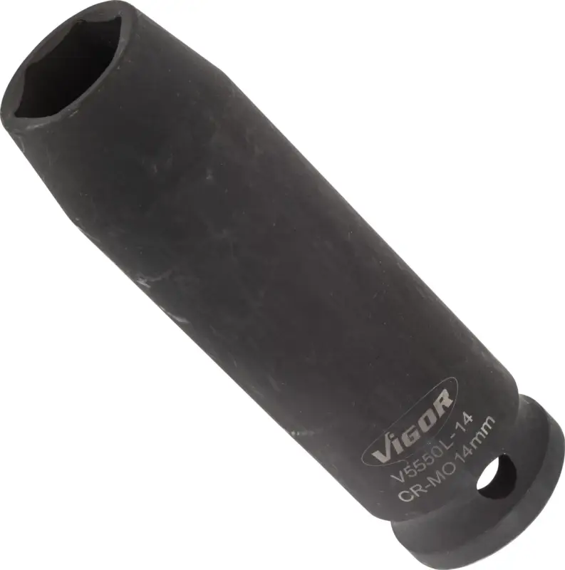 Sale VIGOR Schlagschrauber Steckschlüsseleinsatz lang V5550L-14 1/2" Sechskant SW 14
