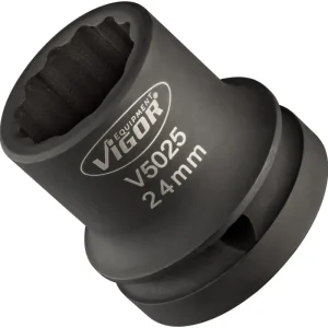 Bestseller VIGOR Schlagschrauber Steckschlüsseleinsatz V5025 3/4" Doppelsechskant SW 24 mm