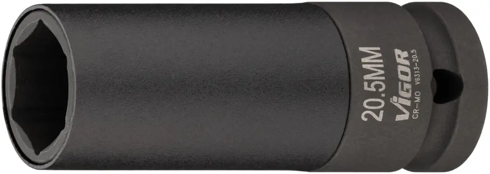 Billig VIGOR Schlagschrauber Steckschlüssel V6313-20.5 1/2" Außen Sechskant Profil 80mm