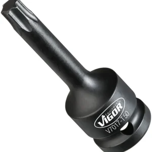 VIGOR Schlagschrauber Schraubendrehereinsatz V7017-T50 1/2" T Profil SW T50 Heißes Angebot