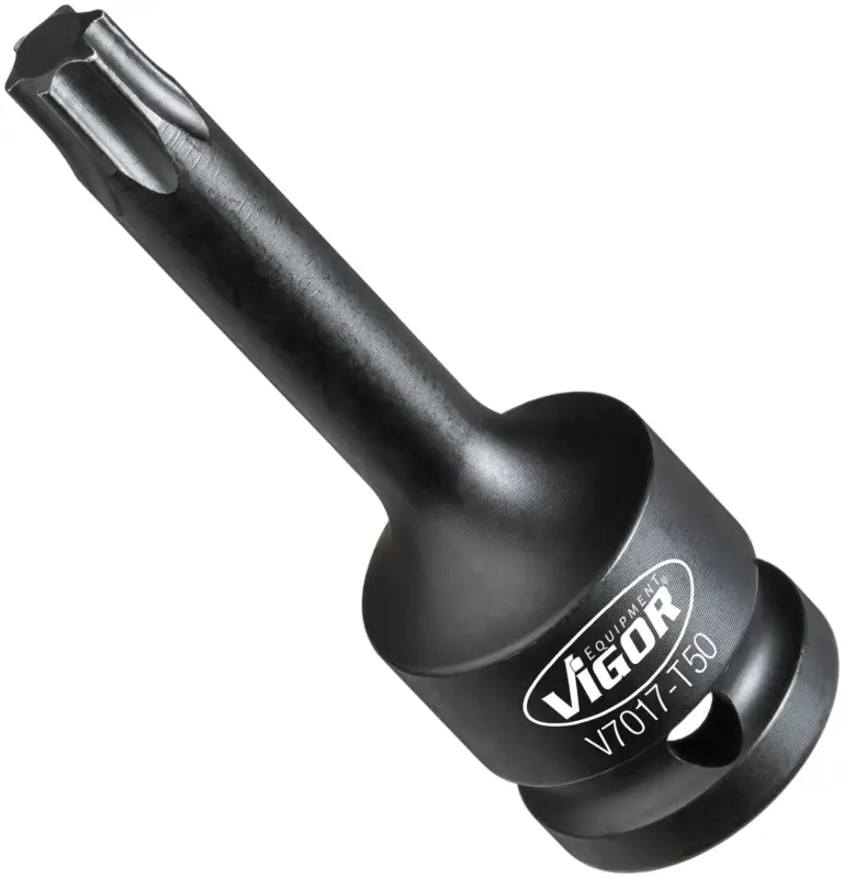 VIGOR Schlagschrauber Schraubendrehereinsatz V7017-T50 1/2" T Profil SW T50 Heißes Angebot