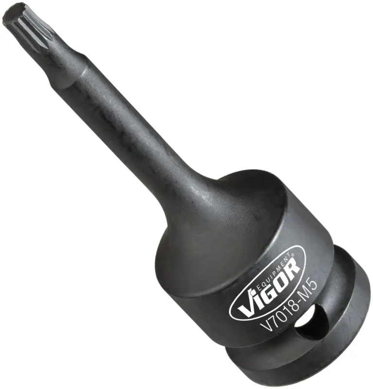 VIGOR Schlagschrauber Schraubendrehereinsatz V7018-M5 1/2" XZN SW M5 Sichere Zahlung