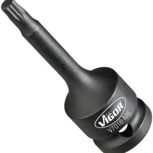VIGOR Schlagschrauber Schraubendrehereinsatz V7018-M6 1/2" XZN SW M6 Preis Gesenkt