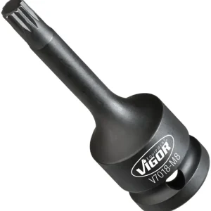 Kracherpreis VIGOR Schlagschrauber Schraubendrehereinsatz V7018-M8 1/2" XZN SW M8