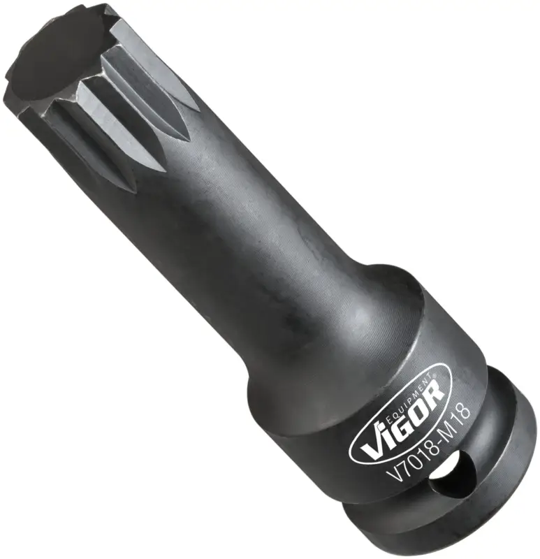 VIGOR Schlagschrauber Schraubendrehereinsatz V7018-M18 1/2" XZN SW M18 Meistverkauft