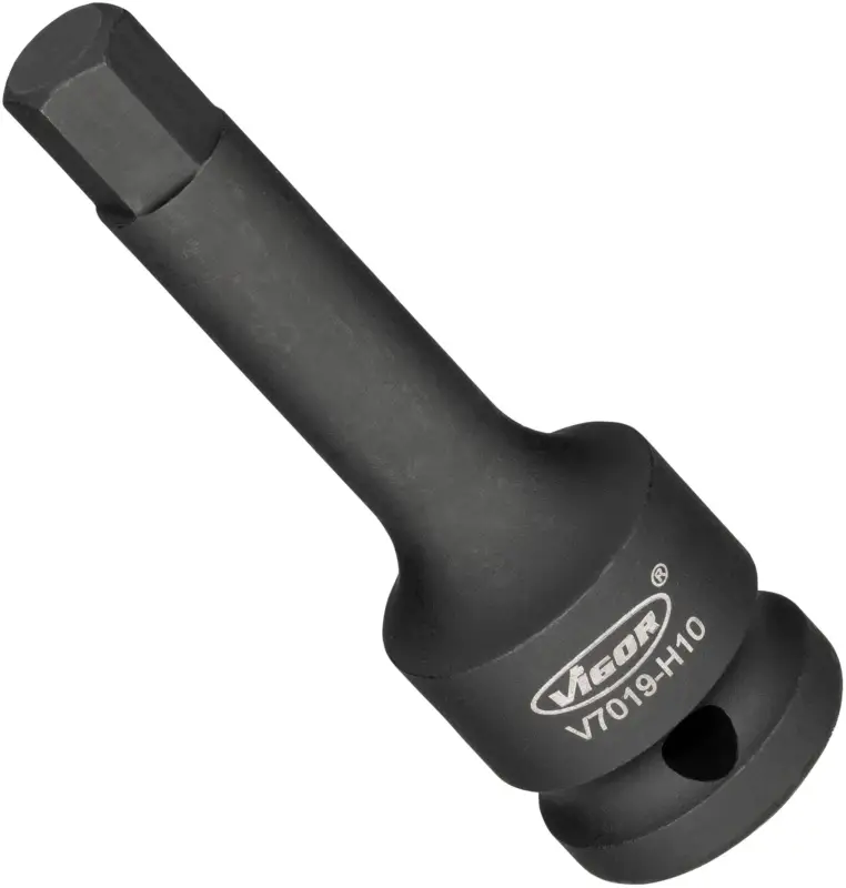 Neu Im Sortiment VIGOR Schlagschrauber Schraubendrehereinsatz V7019-H10 1/2" Sechskant SW 10
