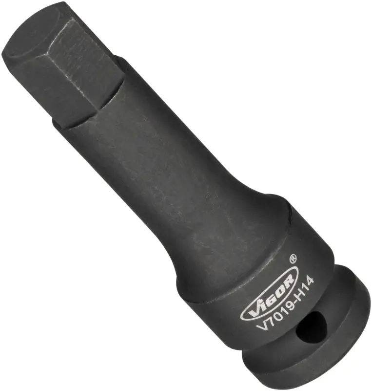 VIGOR Schlagschrauber Schraubendrehereinsatz V7019-H14 1/2" Sechskant SW 14 mm Solange Der Vorrat Reicht