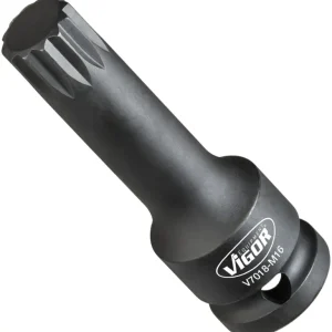 VIGOR Schlagschrauber Schraubendrehereinsatz V7018-M16 1/2" XZN SW M16 Highlight