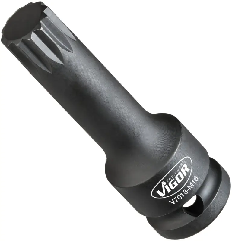 VIGOR Schlagschrauber Schraubendrehereinsatz V7018-M16 1/2" XZN SW M16 Highlight