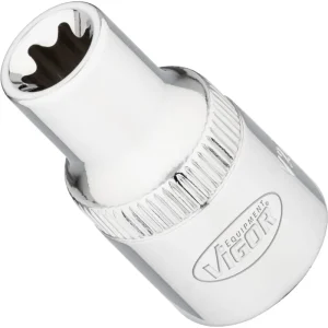 VIGOR Steckschlüsseleinsatz V2731N 1/2" E Profil SW E11 Geprüft