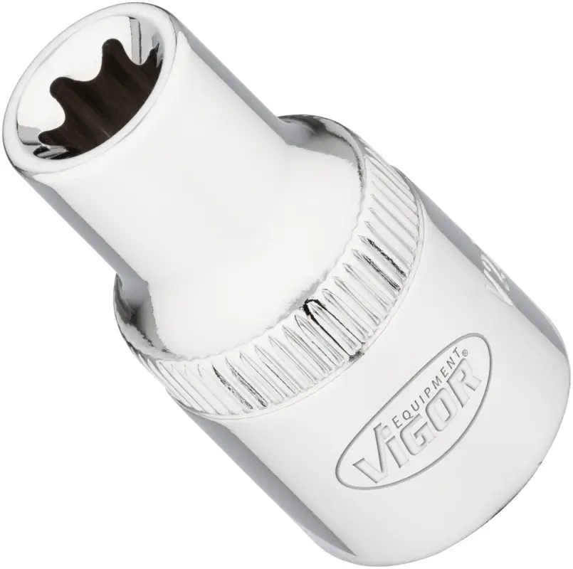 VIGOR Steckschlüsseleinsatz V2731N 1/2" E Profil SW E11 Geprüft