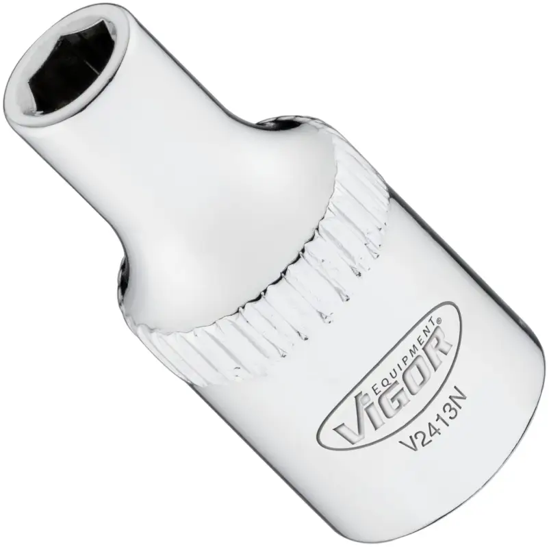 Sonderaktion VIGOR Steckschlüsseleinsatz V2413N 1/4" Außen Sechskant Profil SW 4 mm