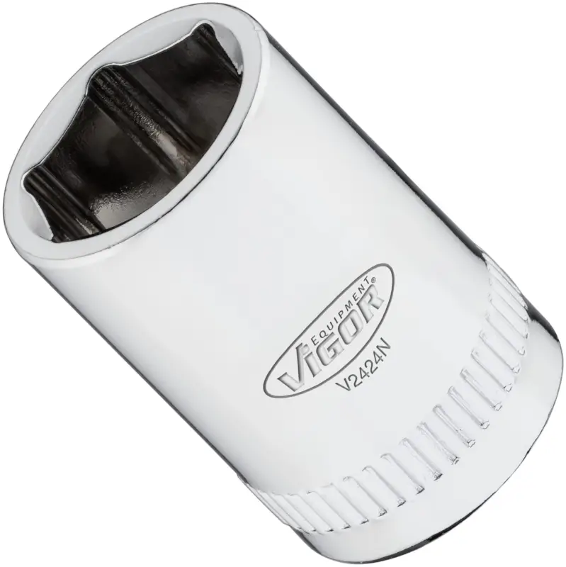 Finale Aktion VIGOR Steckschlüsseleinsatz V2424N 1/4" Außen Sechskant Profil SW 12 mm