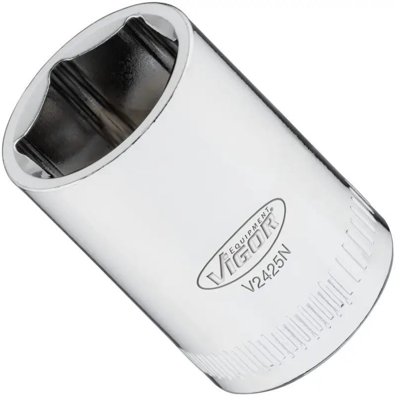 VIGOR Steckschlüsseleinsatz V2425N 1/4" Außen Sechskant Profil SW 13 mm Sonderangebot