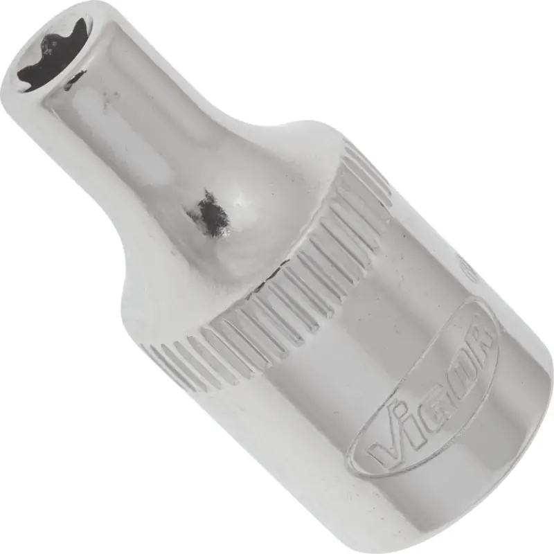 Neue Kollektion VIGOR Steckschlüsseleinsatz V2185N 1/4" E Profil SW E4