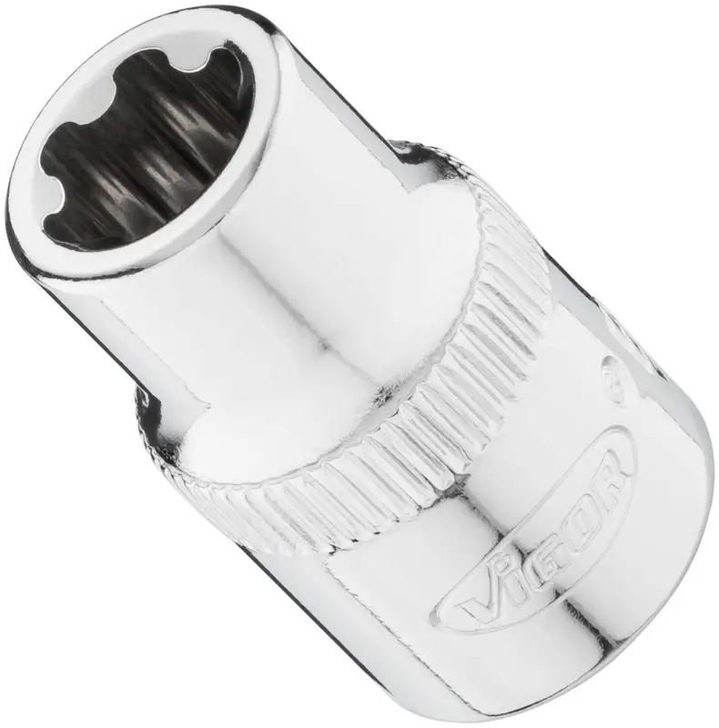 Zertifiziert VIGOR Steckschlüsseleinsatz V7920-EP11 3/8" EP Profil SW E11+