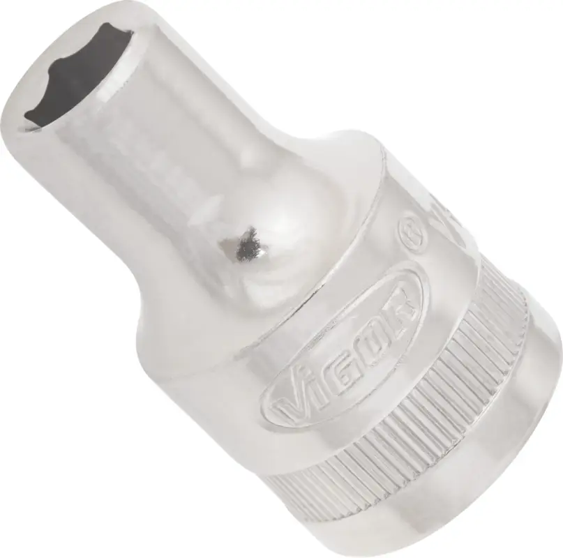 VIGOR Steckschlüsseleinsatz V4709N 1/2" Außen Sechskant Profil SW 8 mm Markenware
