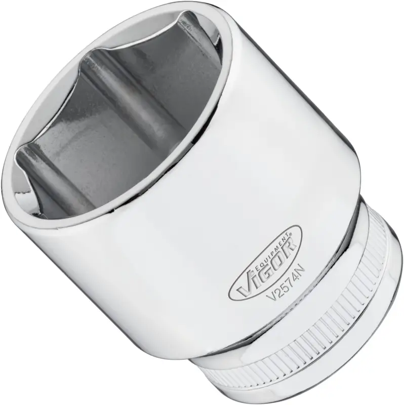 VIGOR Steckschlüsseleinsatz V2574N 1/2" Außen Sechskant Profil SW 32 mm Markenprodukt