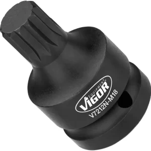 VIGOR Schlagschrauber Schraubendrehereinsatz V7212N-M18 3/4" Außen Sechskant Must-Have