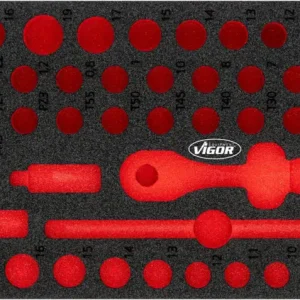 VIGOR Weichschaumeinlage leer V4973N-L L x B x H: 393 mm x 188 mm x 35 mm Bestseller
