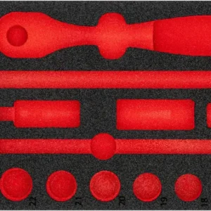 VIGOR Weichschaumeinlage leer V4975N-L L x B x H: 393 mm x 188 mm x 35 mm Wochenendangebot