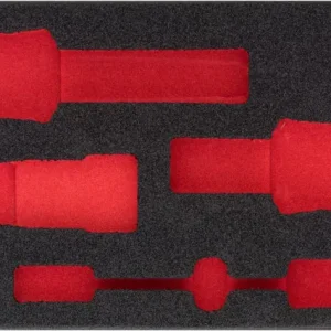 VIGOR Weichschaumeinlage leer V5017-L L x B x H: 393 mm x 188 mm x 35 mm Solange Der Vorrat Reicht