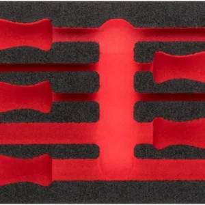 VIGOR Weichschaumeinlage leer V5072-L L x B x H: 393 mm x 188 mm x 35 mm Letzte Chance