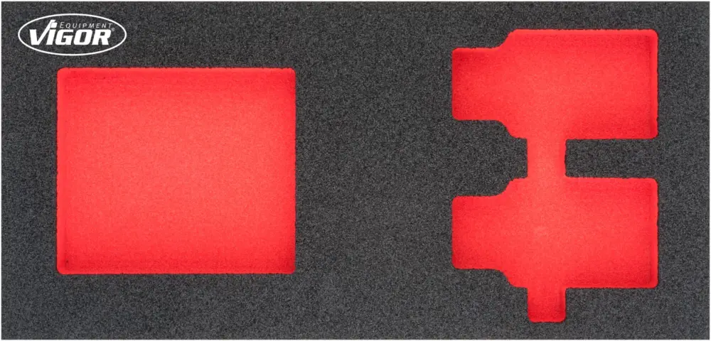 VIGOR Weichschaumeinlage leer V4908-L L x B x H: 393 mm x 188 mm x 35 mm Preiswert