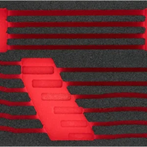 Schnäppchen VIGOR Weichschaumeinlage leer V4987-L L x B x H: 393 mm x 188 mm x 35 mm