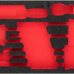 VIGOR Weichschaumeinlage leer V4989-L L x B x H: 393 mm x 188 mm x 35 mm Super-Preis