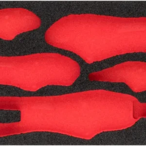 VIGOR Weichschaumeinlage leer V5004-L L x B x H: 393 mm x 188 mm x 35 mm Preisreduziert