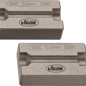 Markenprodukt VIGOR Spannbacken-Paar 5 mm V2551 5 mm