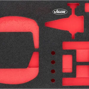 VIGOR Weichschaumeinlage leer V7261-L L x B x H: 393 mm x 282 mm x 35 mm Sale