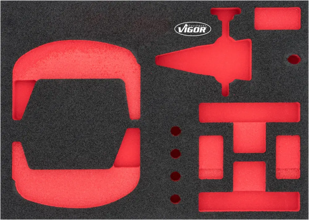 VIGOR Weichschaumeinlage leer V7261-L L x B x H: 393 mm x 282 mm x 35 mm Sale