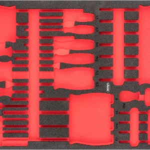 VIGOR Weichschaumeinlage leer V6813-L L x B x H: 563 mm x 393 mm x 35 mm Direkt Vom Hersteller
