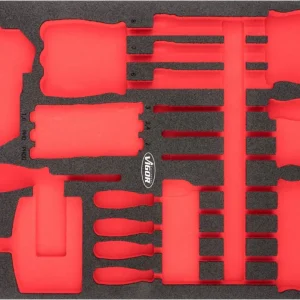 Saisonangebot VIGOR Weichschaumeinlage leer V6814-L L x B x H: 563 mm x 393 mm x 35 mm