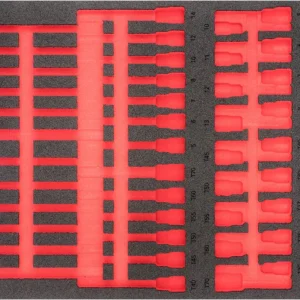 VIGOR Weichschaumeinlage leer V6809-L L x B x H: 563 mm x 393 mm x 35 mm Geprüft