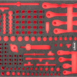 Heißes Angebot VIGOR Weichschaumeinlage leer V6821-L L x B x H: 563 mm x 393 mm x 35 mm