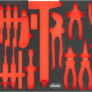 VIGOR Weichschaumeinlage leer V7015N-L L x B x H: 750 mm x 393 mm x 35 mm Nur Für Kurze Zeit