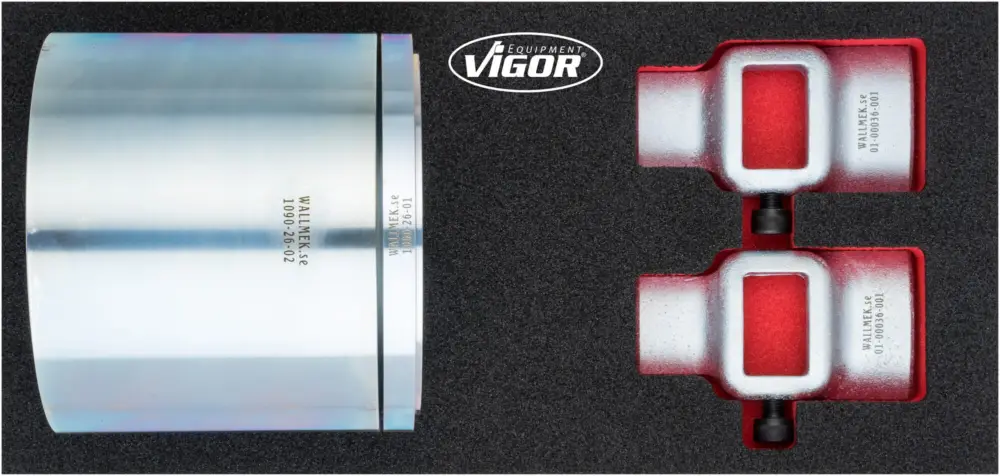 Rabatt VIGOR Lager-Nabenschalen Satz mit Radlager-Fixierung V4908 4-teilig