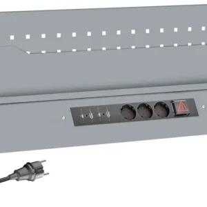 VIGOR Lochwandplatte mit Netzversorgung 861 mm V6000-015SP L x B: 861 mm x 301mm Ausverkauf