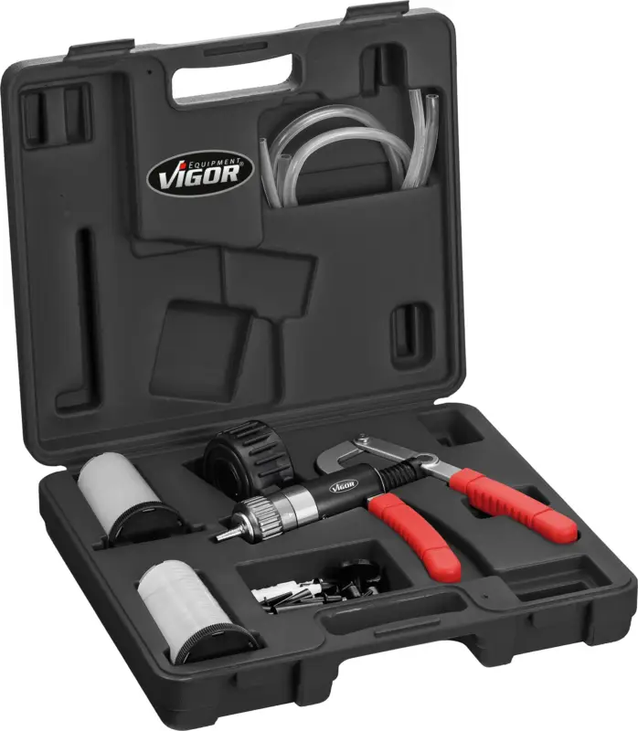 VIGOR Vakuum- und Druckpumpen Satz V4325 28-teilig Anzahl Werkzeuge: 28 Mega-Angebot