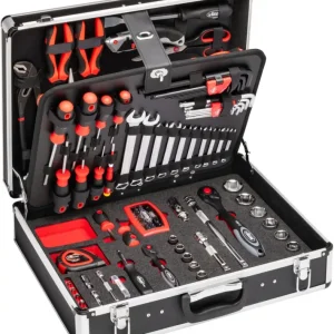 Garantierte Lieferung VIGOR Werkzeugkoffer universal V2542 1/4" 1/2" 1/4" Außen Doppelsechskant Profil