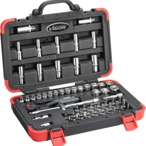 VIGOR Steckschlüssel Satz V2305N 3/8" Außen Sechskant Profil, T Profil, Innen Kracherpreis