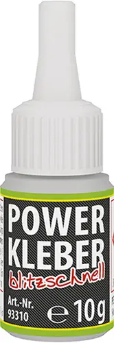 Petec Sekundenkleber Power Kleber blitzschnell Sekundenklebstoff 10g 93310 Top-Seller
