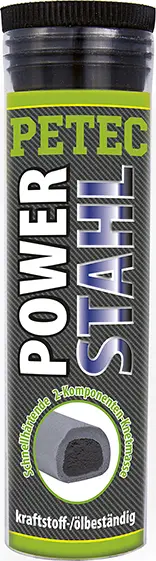 Petec Power Stahl Knetmasse Flüssig-Metall PETEC 2-Komponenten Kleber 50g 97350 Versand Am Gleichen Tag