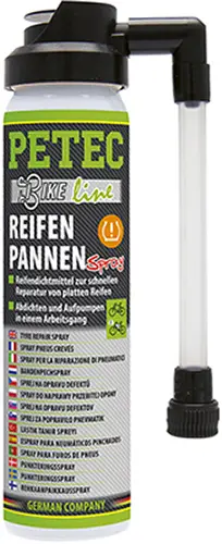 Petec Reifenpannenspray Bike-Line Reifendichtmittel E-Bike Fahrrad 75ml 70575 Finale Aktion