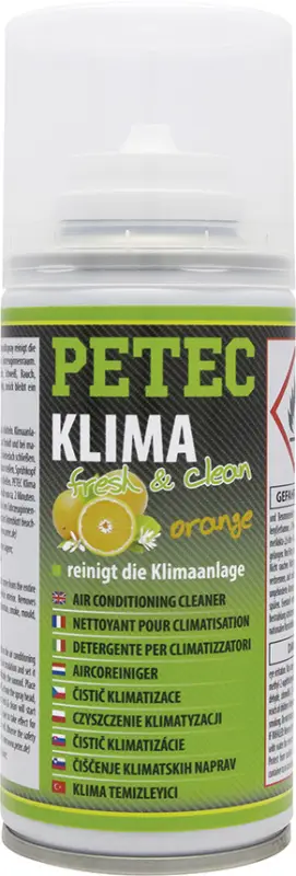 Petec Klimaanlagenreiniger fresh & clean Orange Erfrischer 75ml 71460 Preisreduziert